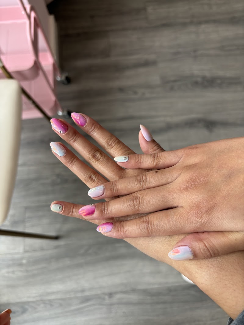 BIAB nail design by CURA Theory in New York