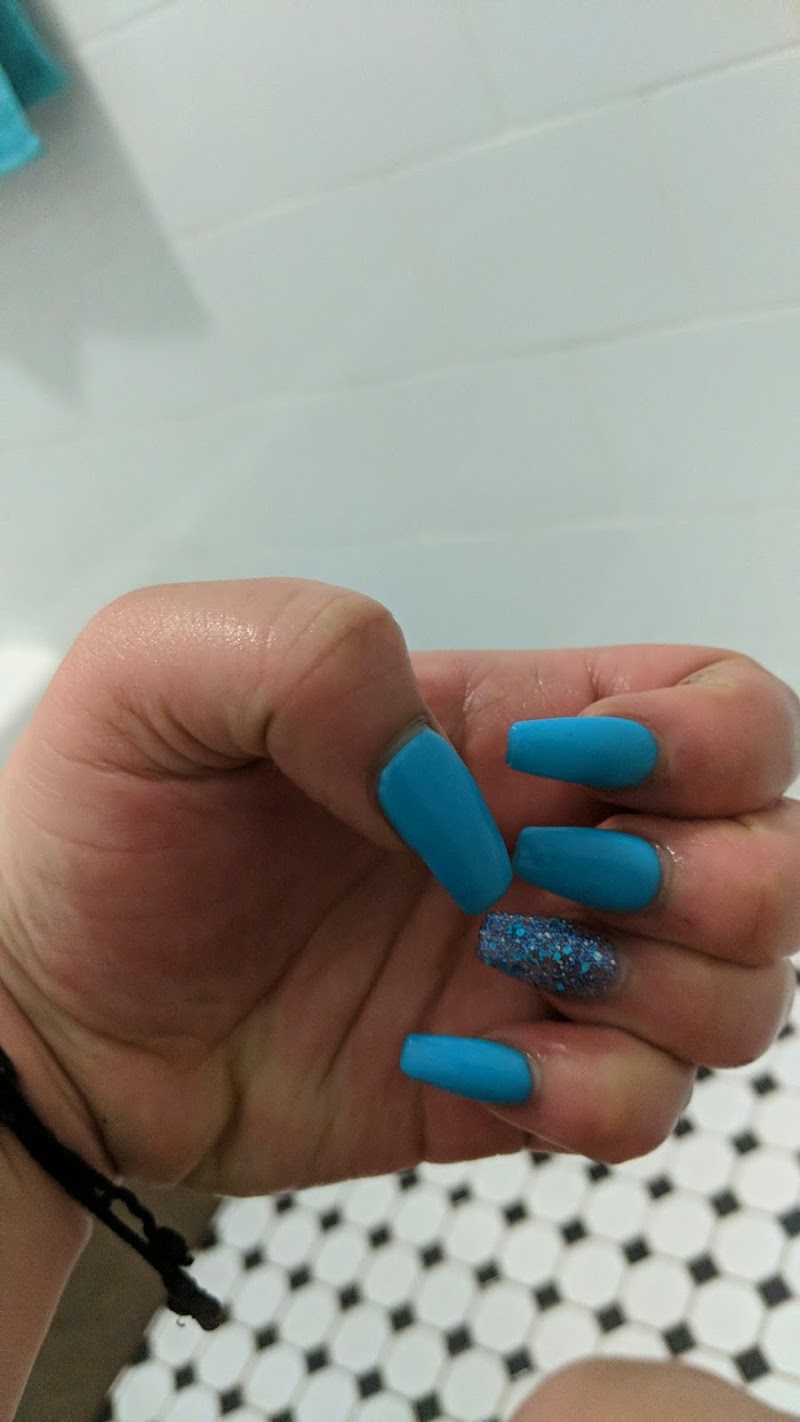 Matte Nails nail design by Fancy nails