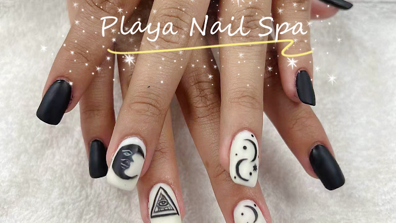 Matte Nails nail design by Playa Nail Spa
