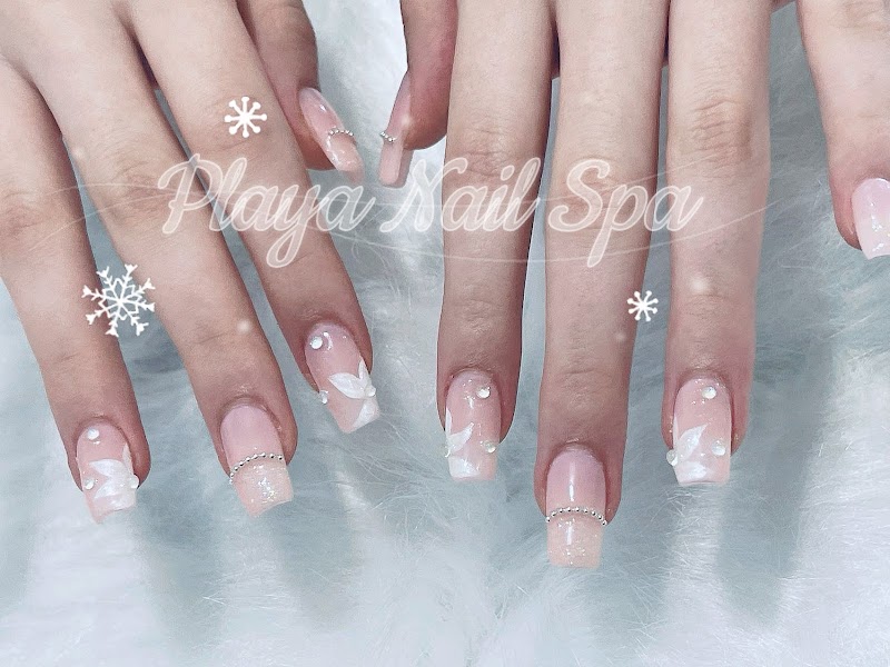 Matte Nails nail design by Playa Nail Spa