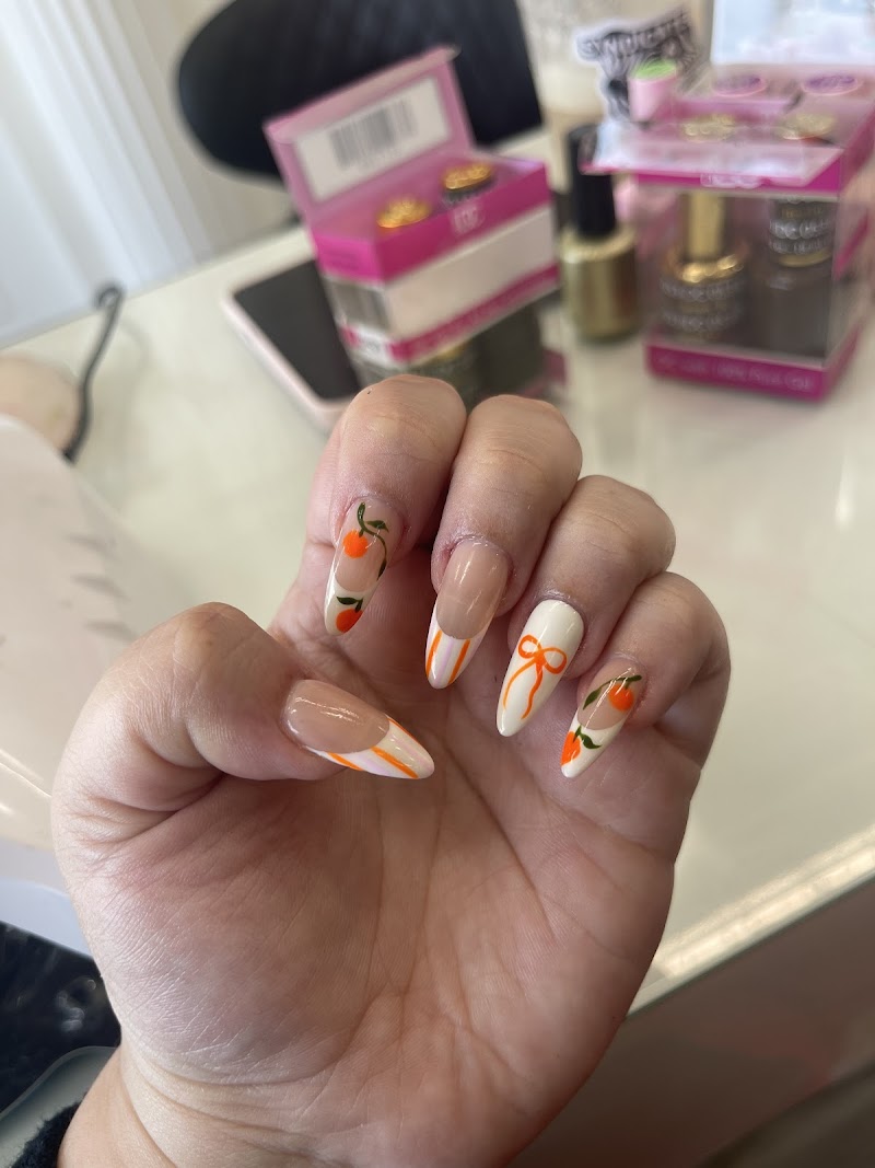 Holographic Nails nail design by Goat Nail Bar