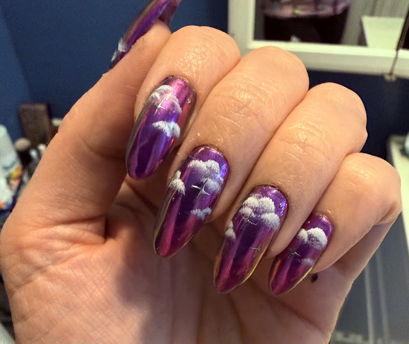 Y2K Nails nail design by Art Nail NYC in New York