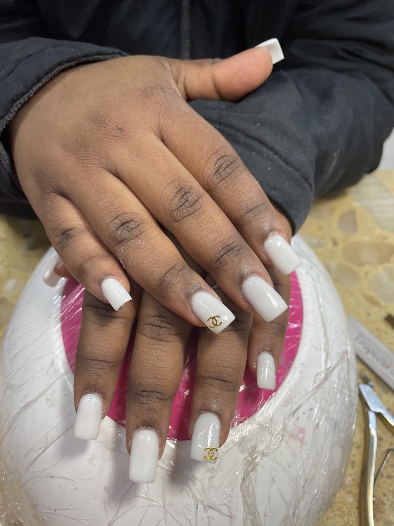 French Tips at Wendy Nail INC in New York