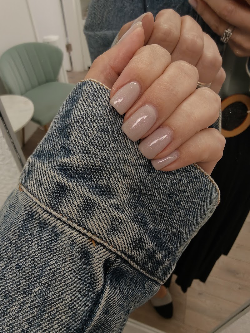 Russian Manicure nail design by JNails Miami / Russian Nails Studio in Miami