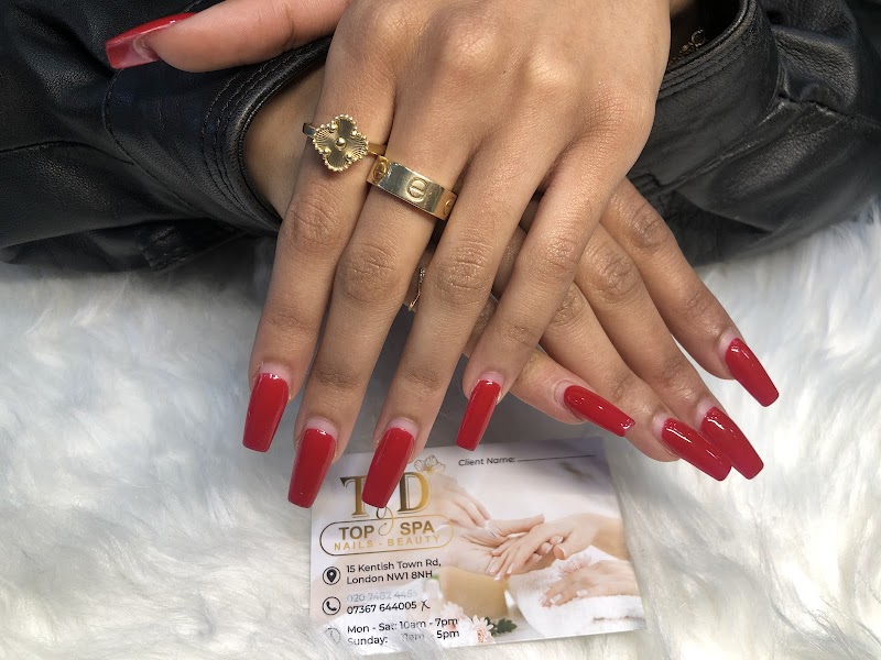 Pastel Nails nail design by Top spa nails & beauty LTD