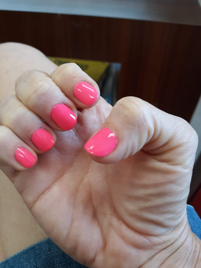 Neon Nails nail design by Nail Creation in Los Angeles