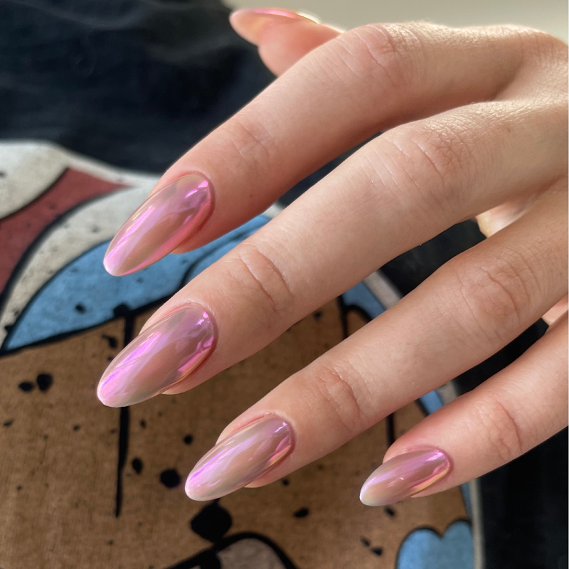 Glossy Nails nail design by ELF Nails Lab in New York