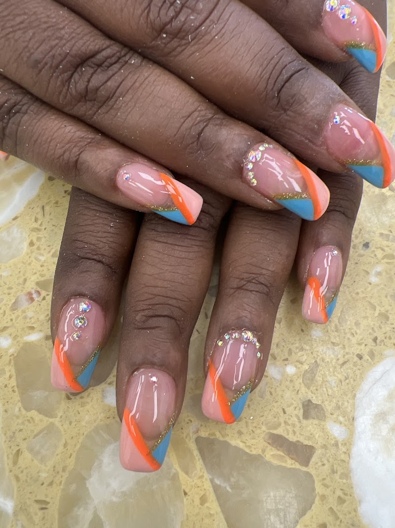 Nail Art at Akter Nails in New York