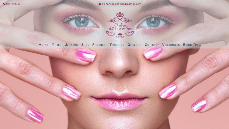 Holographic Nails nail design by Chelsea All In One Spa