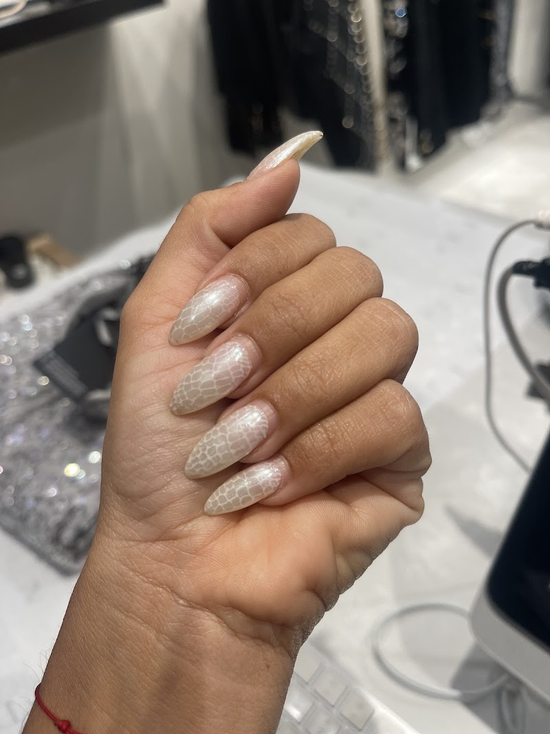 Glitter Nails nail design by Ambar Nail Studio in Miami