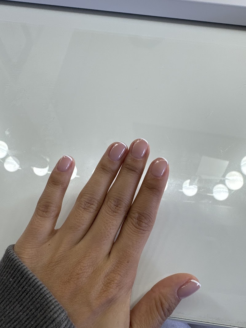 French Tips at Noor Nail Bar 💅 in Los Angeles