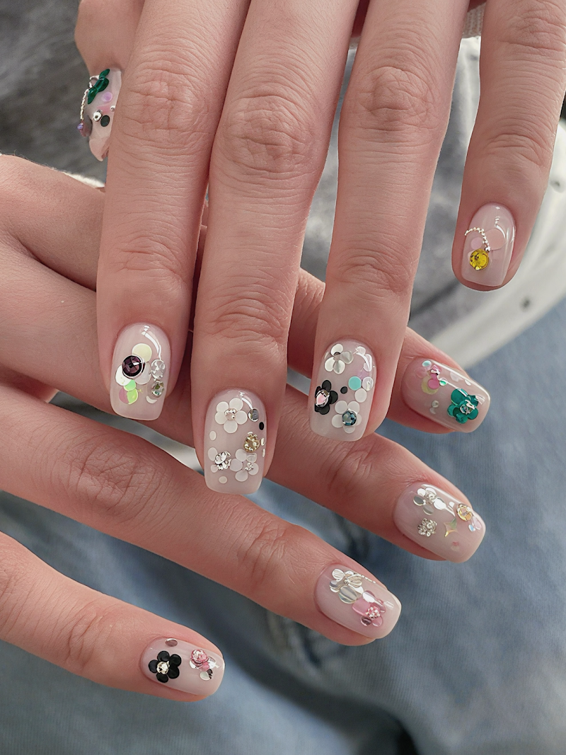 Spring Nails nail design by Jelly Nail | Head | SPA in New York