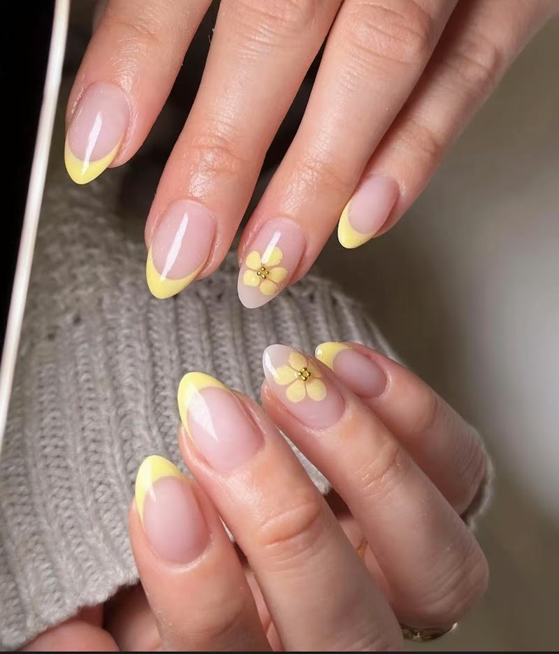 French Tips at Nailberry in New York