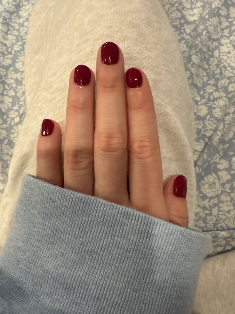 Square Nails nail design by Bleu Nail Spa in Los Angeles