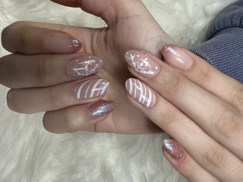 Spring Nails nail design by The Nail Boot - Bermondsey in London