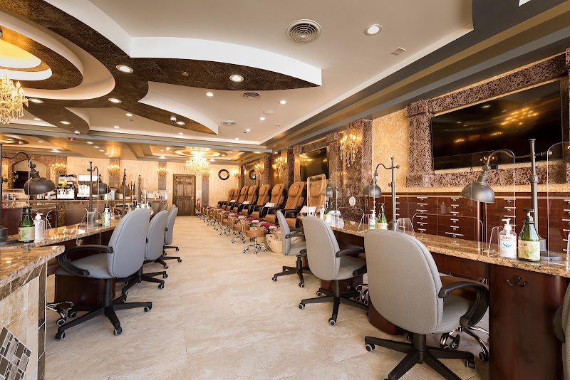 BIAB nail design by Rock Star Nails & Spa at Evanston in Chicago