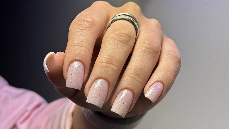 French Tips at Russian Manicure Midtown in Miami