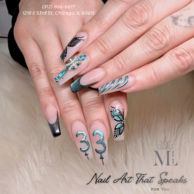 Nail Art at M Nail SPA in Chicago