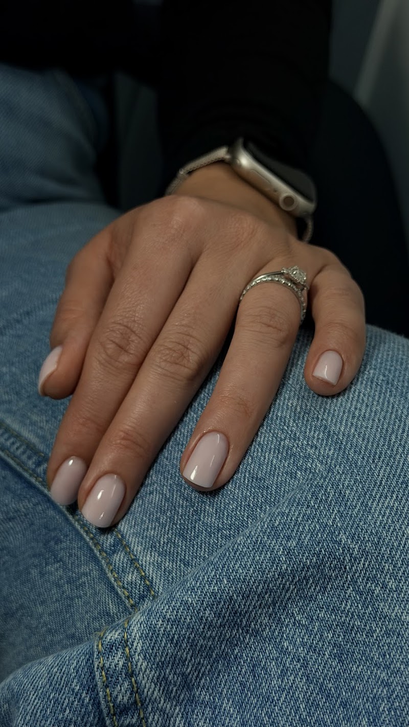 Fall Nails nail design by Kristina Nails in London