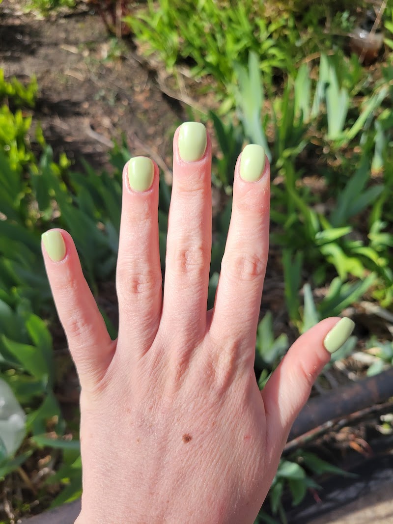 Winter Nails nail design by Lumi Nail Inc in New York