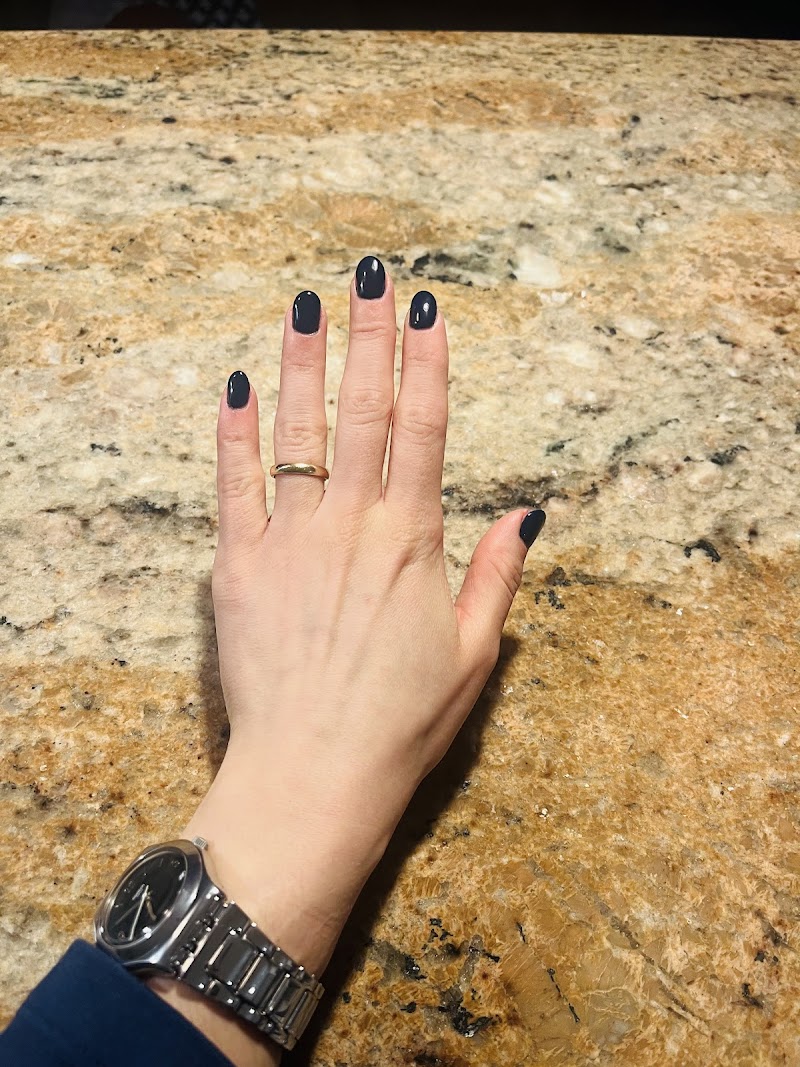 Winter Nails nail design by Lumi Nail Inc in New York