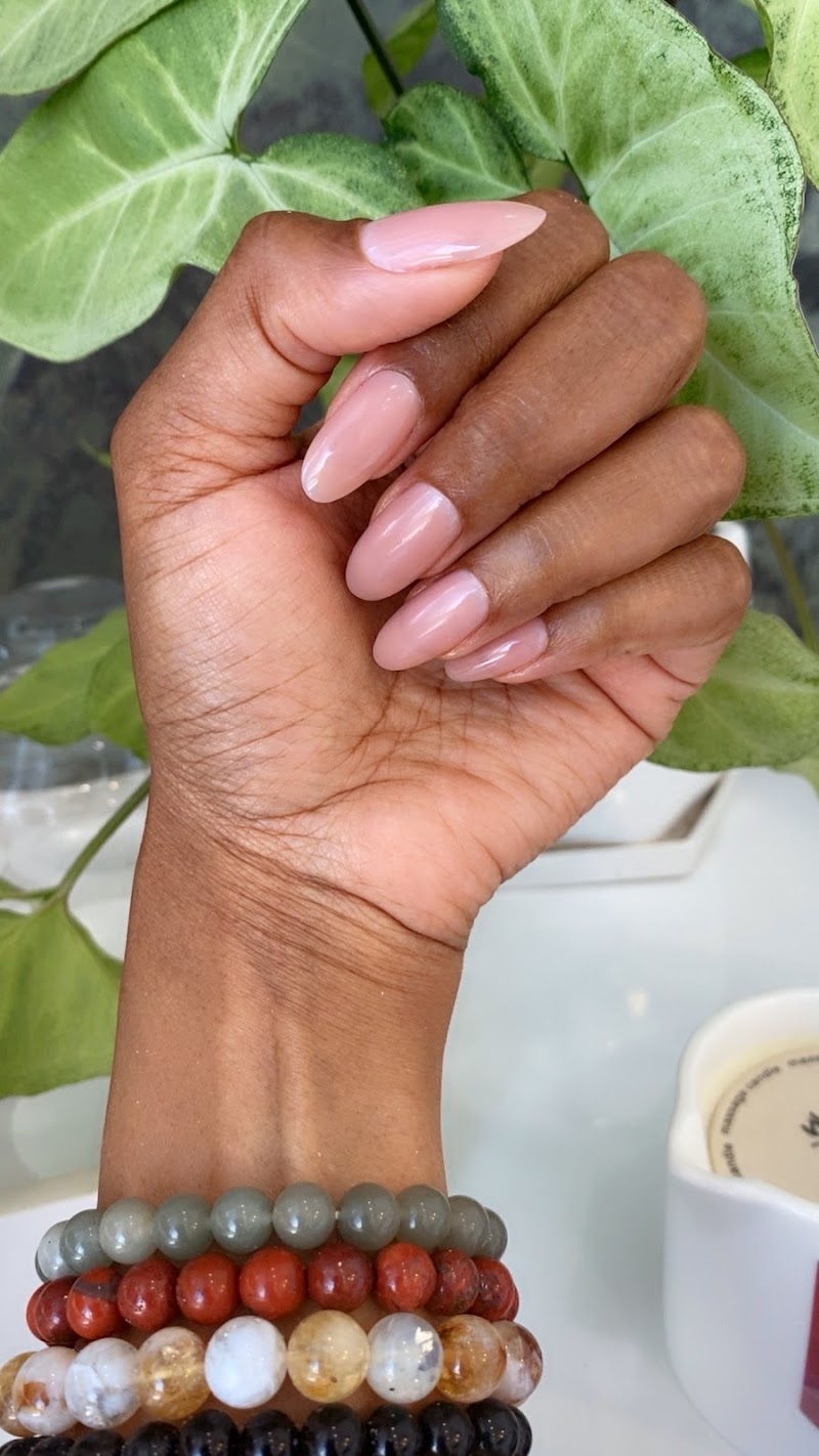 Gel-X nail design by POSH BEAUTY STUDIO in New York