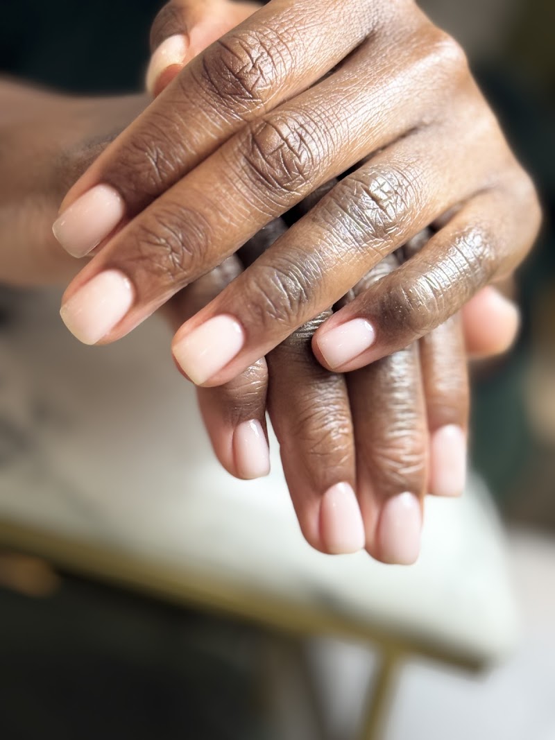 Gel-X nail design by POSH BEAUTY STUDIO in New York