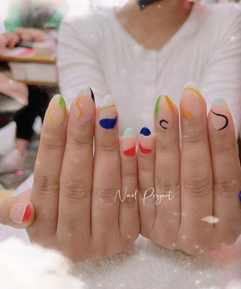 Y2K Nails nail design by Nail Project | Non-Toxic Manicure & Pedicure Brooklyn | Nail Salon in New York