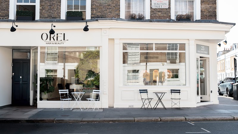 Russian Manicure nail design by OREL Hair and Beauty in London