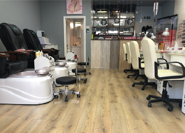 Nail Salon at Cocktail Nail Bar (nail Shop) in London