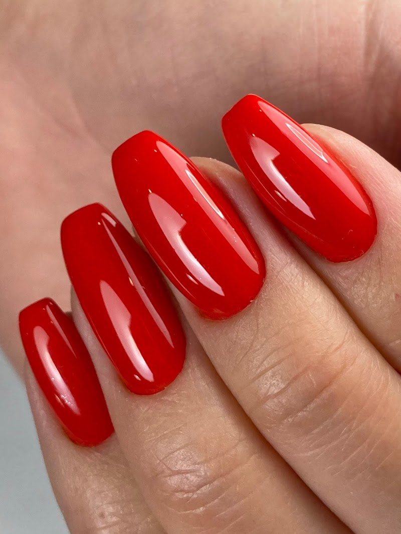 Christmas Nails nail design by Zegna Nails in New York