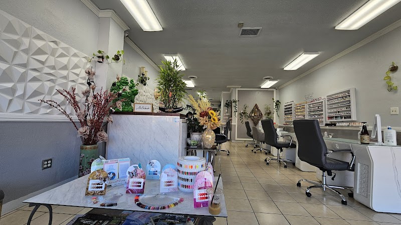 French Tip Nails nail design by Red Beauty & Nails in Los Angeles