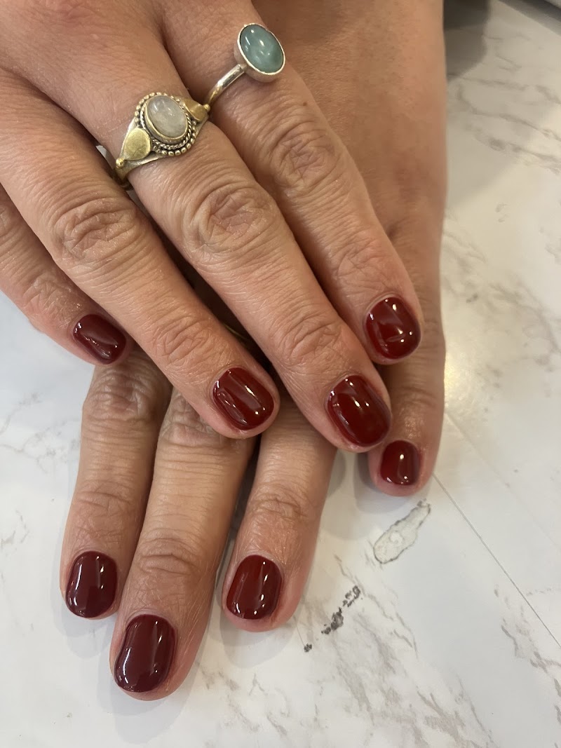 Fall Nails nail design by USA Star Nails in London