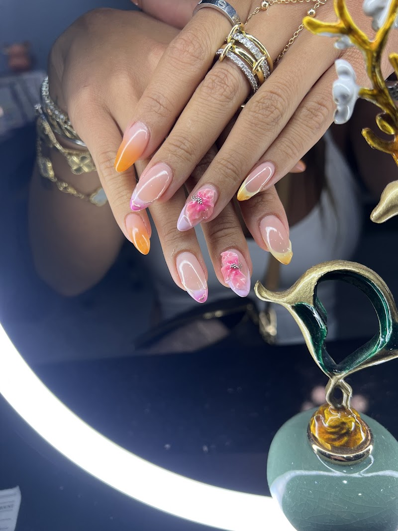 French Tips at Xcellent Nail Square in New York