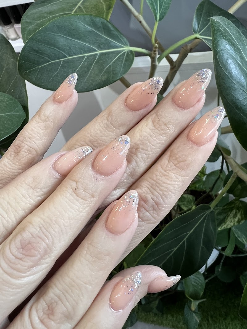 French Tips at Xcellent Nail Square in New York