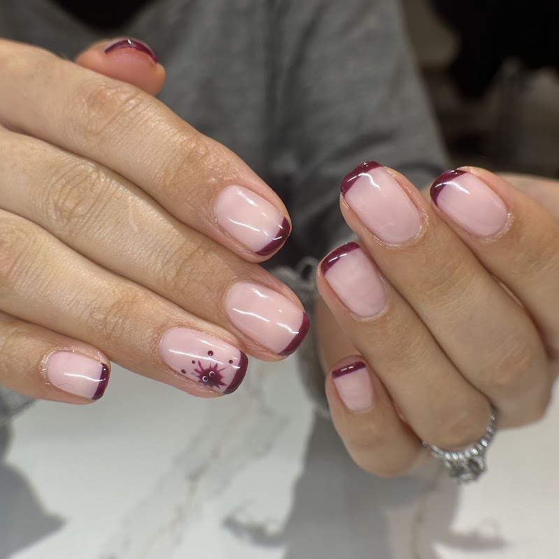 Spring Nails nail design by Winnie Nails in London