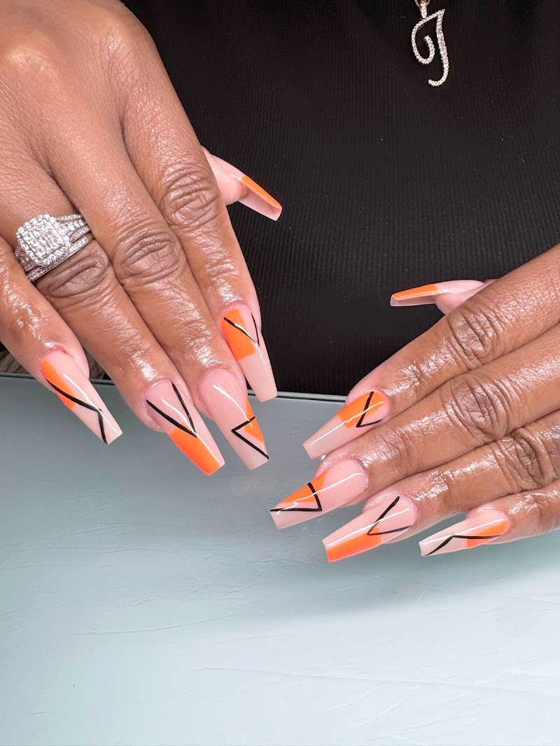 Coffin Shape at Yary’s Nails 2 in Miami