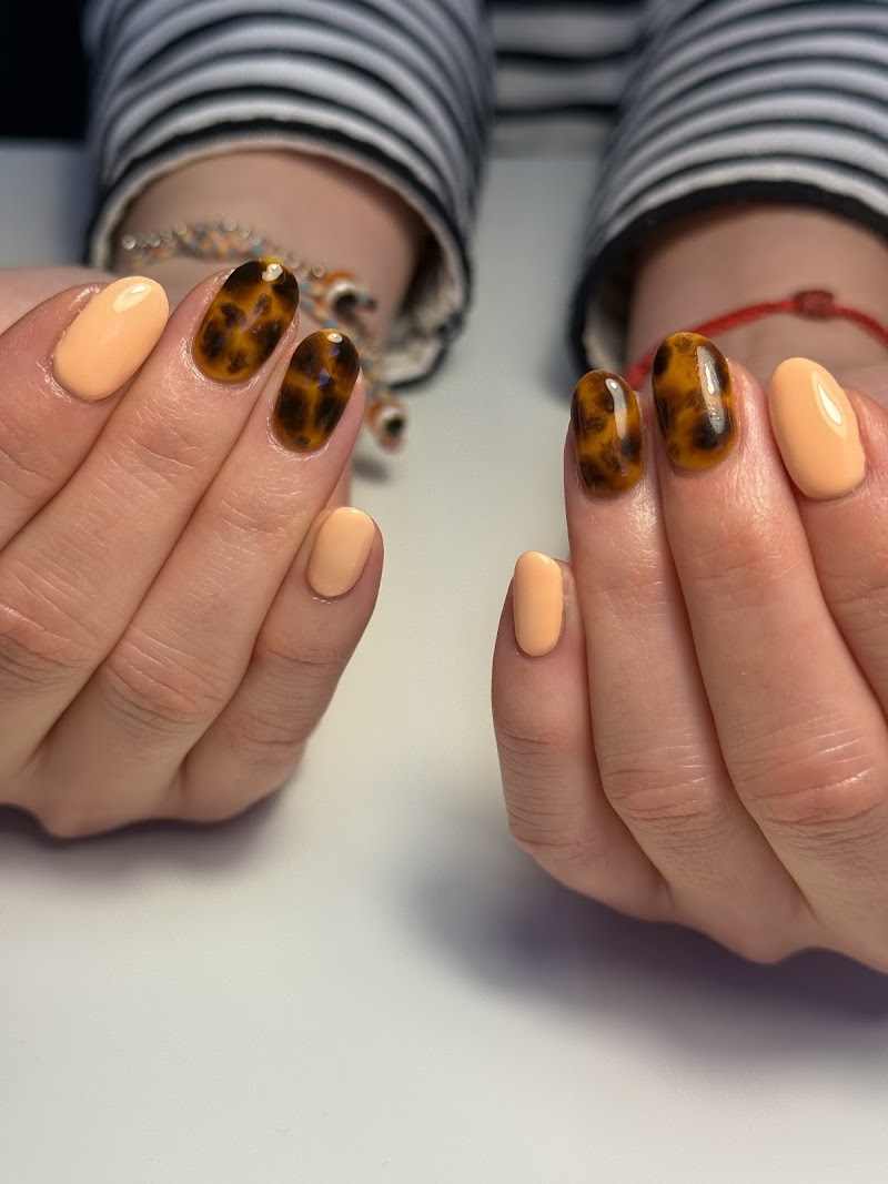 Neon Nails nail design by Hands On Beauty in London