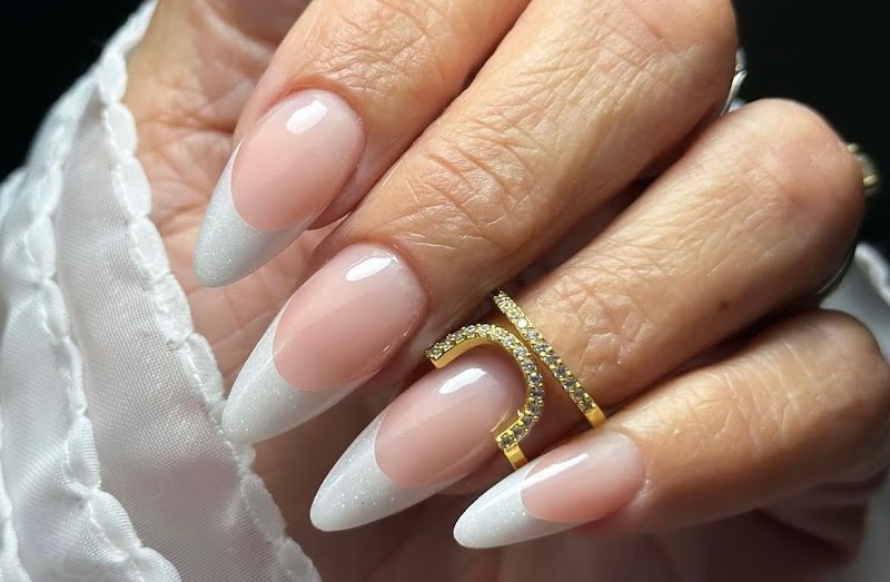 BIAB nail design by Russian Claws in New York