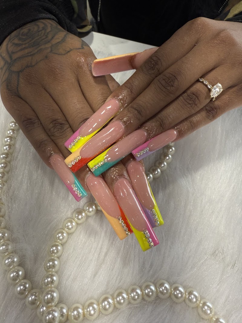 Maximalist Nails nail design by Nailtech Elite Chicago in Chicago