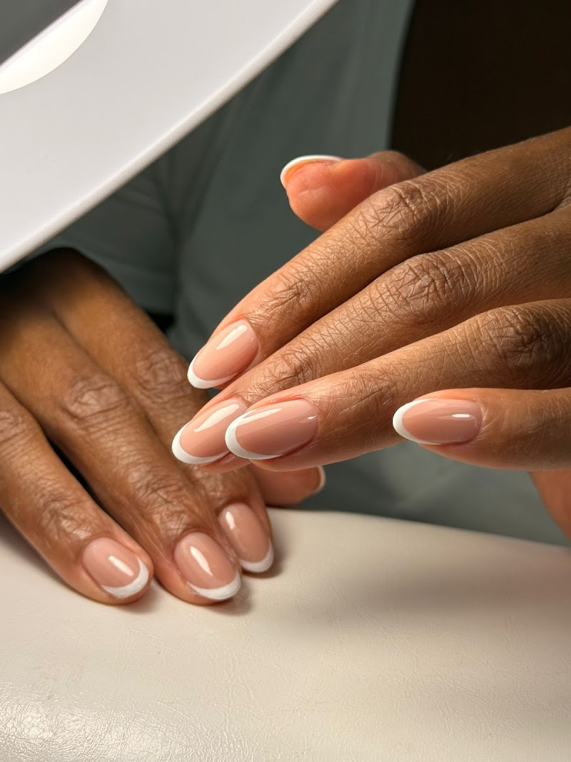 Russian Manicure nail design by Russian Manicure - NORA 240 GRIT LLC in Miami