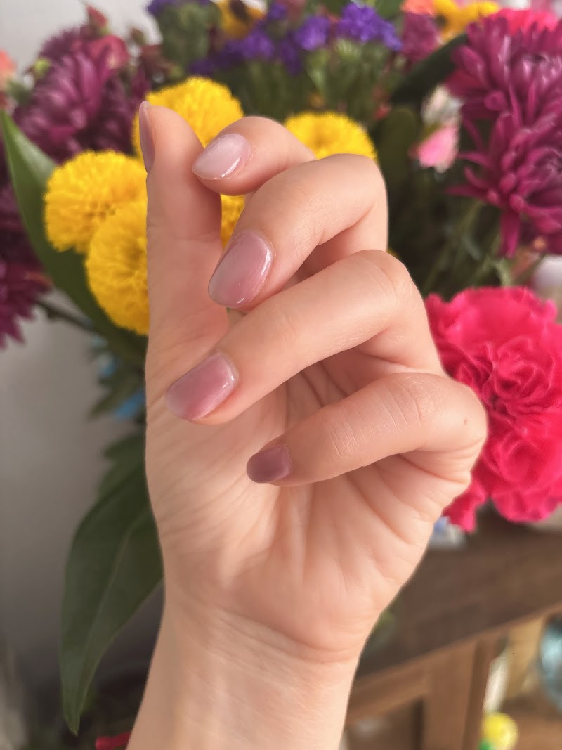 BIAB nail design by Flourish DYC Nail Spa & Beauty Facial in New York