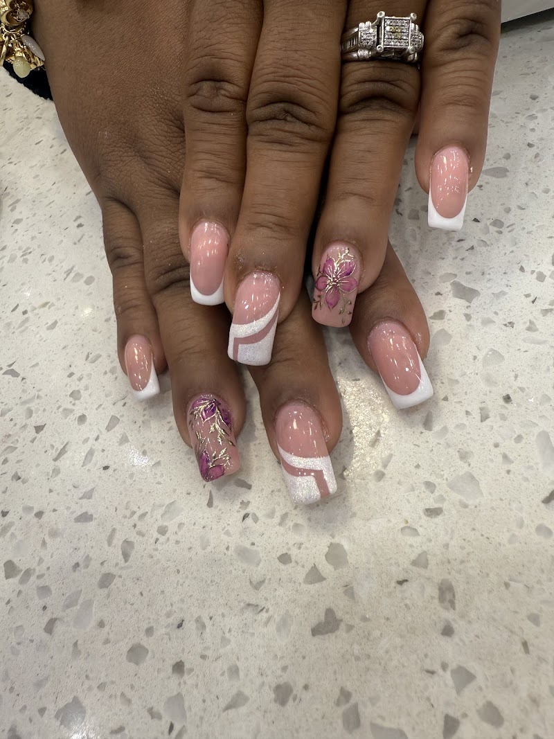 Neon Nails nail design by Darling Nails & Spa in New York