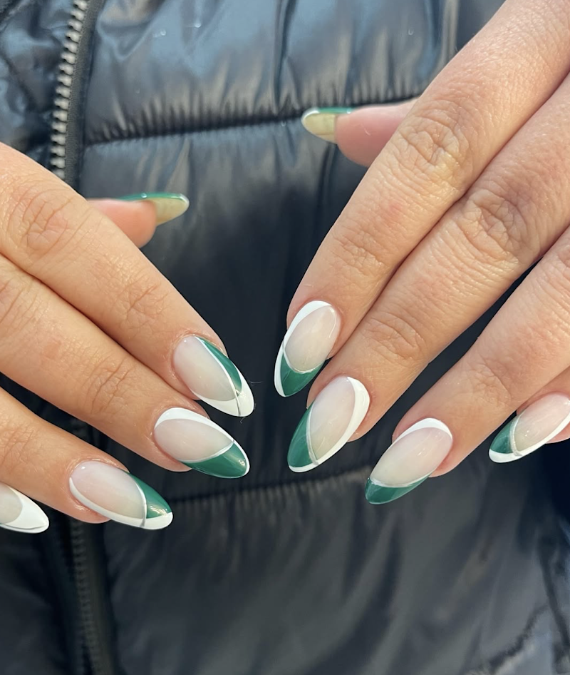 Neon Nails nail design by Cobb beauty studio in Los Angeles