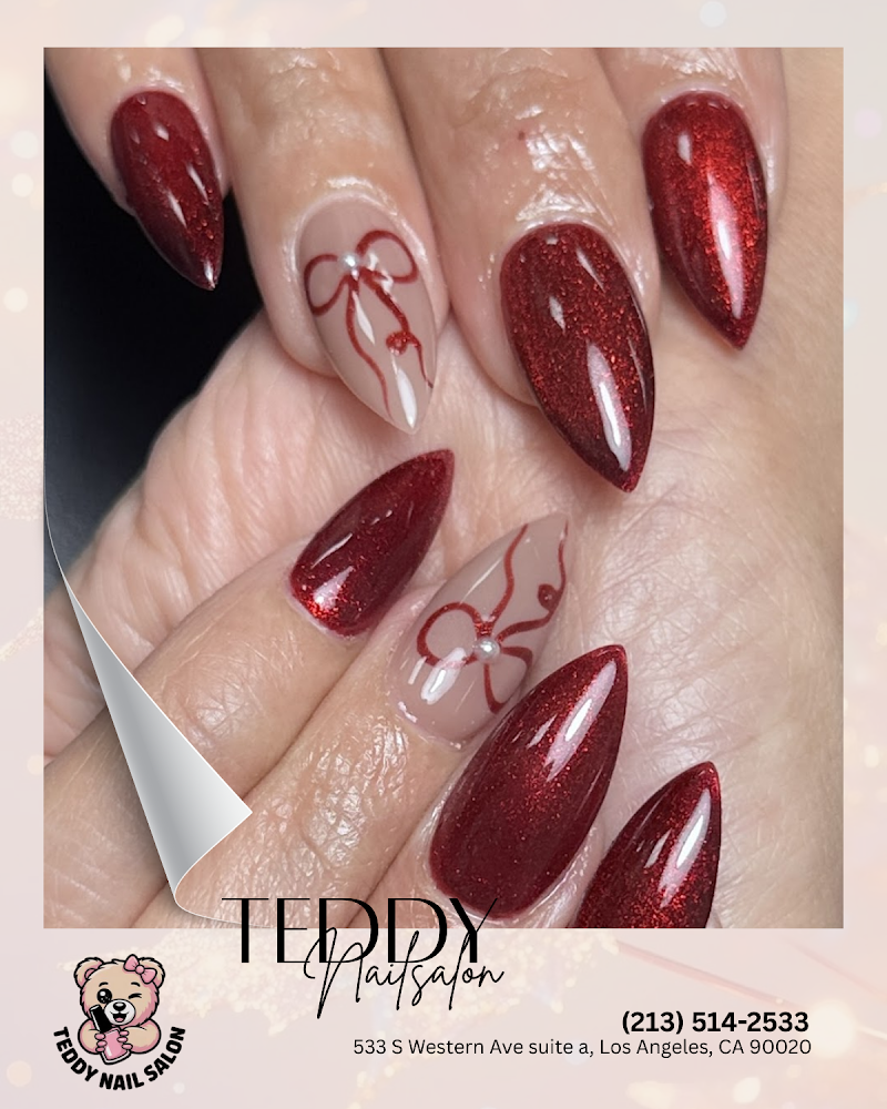 Y2K Nails nail design by Teddy Nail Salon in Los Angeles