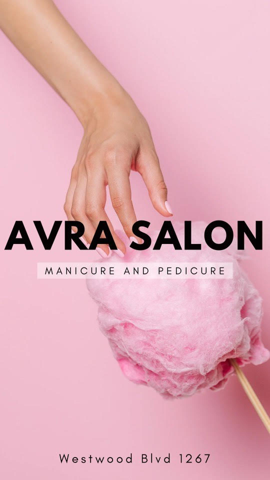 Russian Manicure nail design by Avra Nails in Los Angeles