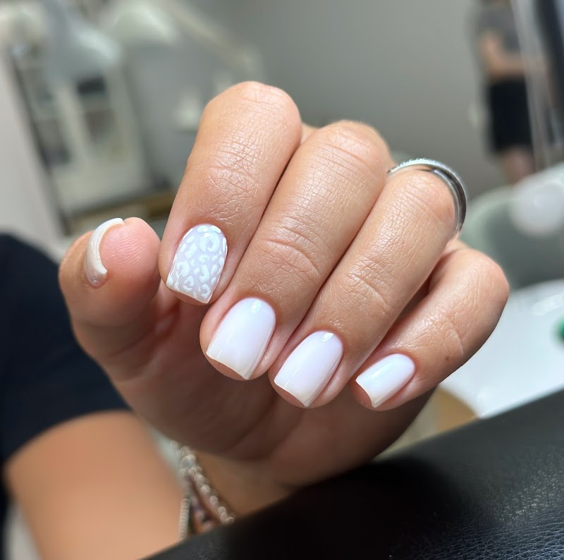 French Tips at Zara Nails NYC in New York