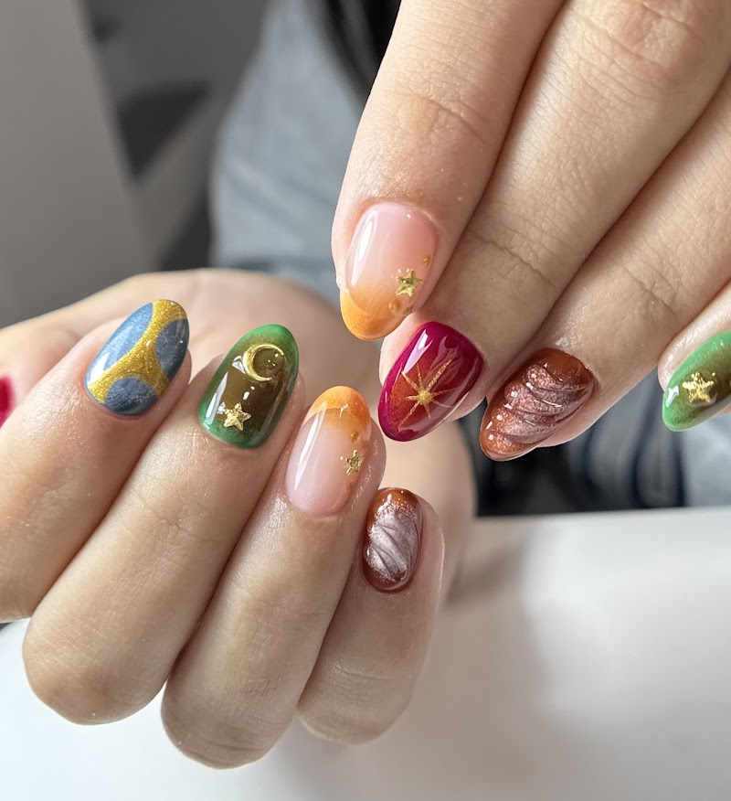 3D Nails nail design by Femme nail studio