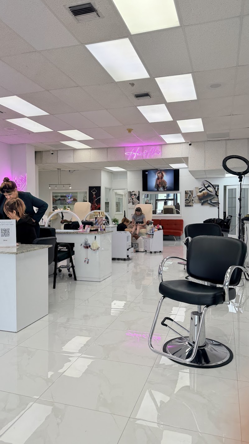 Nail Salon at Downtown Hair Designer & Nail Salon in Miami