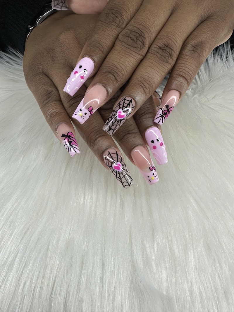 Halloween Nails nail design by MAV Beauty Salon & Spa-Nail Salon in New York